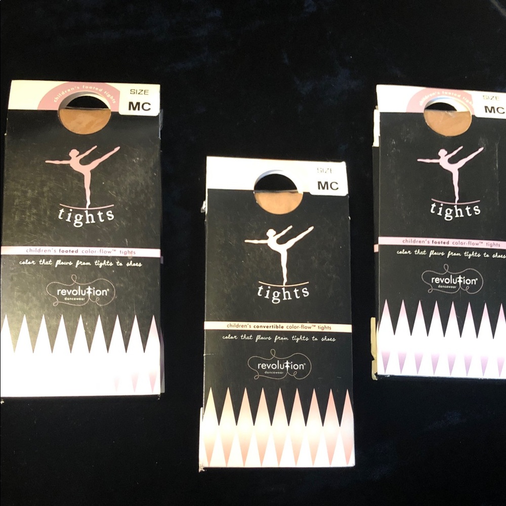 Revolution Dancewear Childs Tights (3) MED